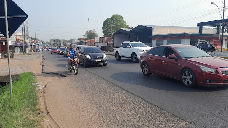 El operativo retorno se registro sin mayores inconvenientes en las zonas de Guarambaré, Ypané y San Antonio. Desde Ñemby el tránsito fue más pesado.