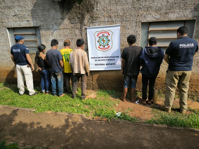 Seis indígenas fueron detenidos durante intervención fiscal - policial en una propiedad invadida