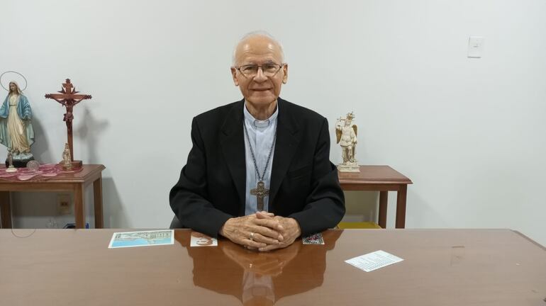 Monseñor Joaquín Robledo, pidió al pueblo de Capiatá que oren por el sacerdote José María Velasco.