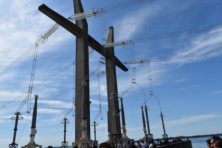 La habilitación de la adecuación de barras de línea 500 kV Yacyretá-Ayolas–Villa Hayes se llevó a cabo el jueves.