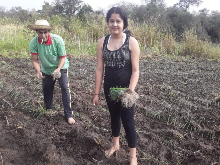 Productores Augusto Larramendi y María Fernanda Ovelar