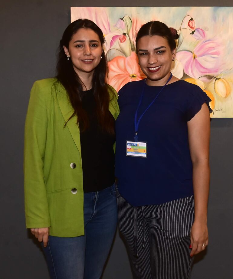 Vanessa Cañete y Andrea Aguilera.