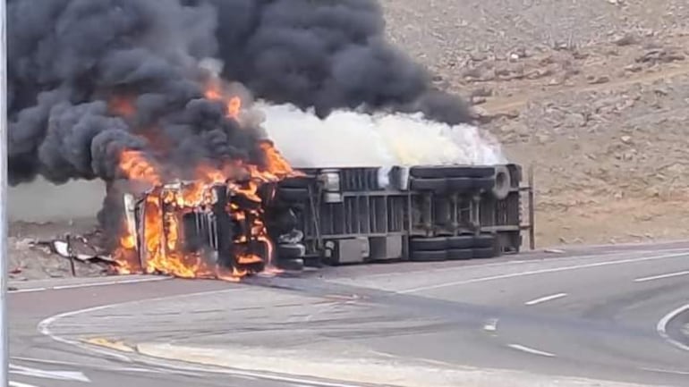 Camionero paraguayo fallece en trágico accidente en Chile