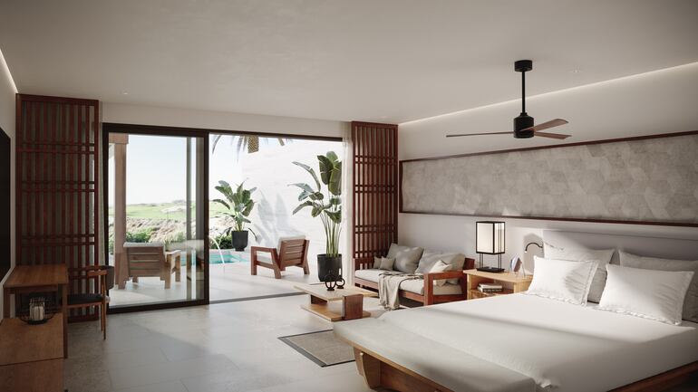 Nobu Residences cuenta con suites privadas de lujo, para vivir una experiencia inolvidable.