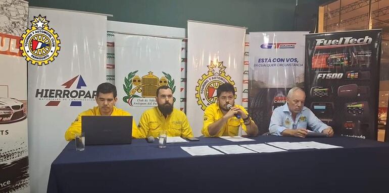 Lanzamiento de la fecha conjunta del Nacional y Sudamericano de Arrancadas en el Rubén Dumot.