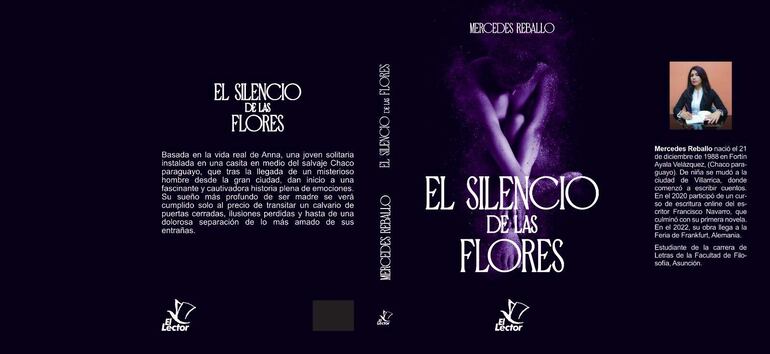 Portada del libro El silencio de las Flores a ser presentado mañana.