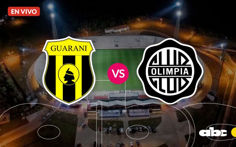 Guaraní vs. Olimpia, en vivo.