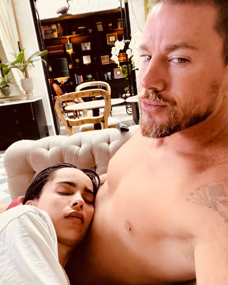 Junto a esta postal, Channing Tatum escribió el mensaje dirigido a su prometida Zoe Kravitz. (Instagram/Channing Tatum)