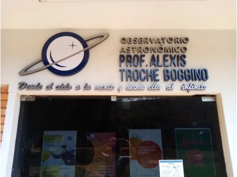 El Observatorio Astronómico Profesor Alexis Troche Boggino, de la Facultad Politécnica de la UNA.