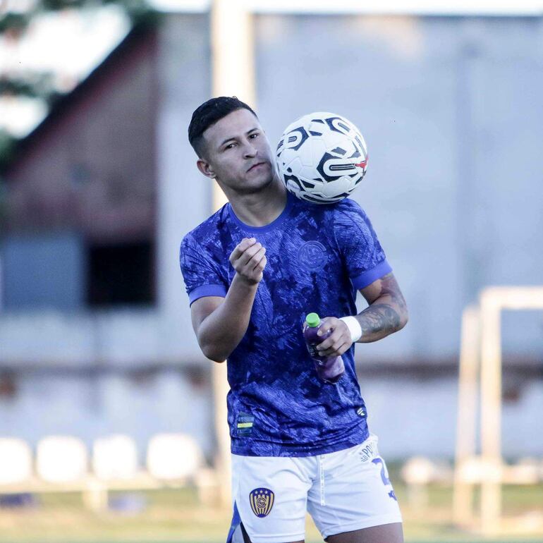 Rodi David Ferreira (26 años), futbolista del Sportivo Luqueño.