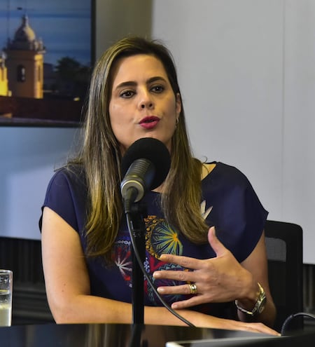 Kattya González, ex senadora.