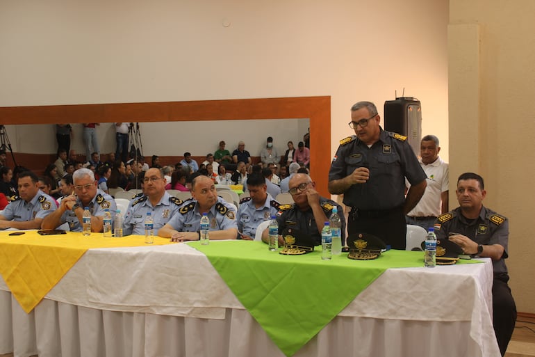 Los agentes de la Policía Nacional prevén fortalece la seguridad.