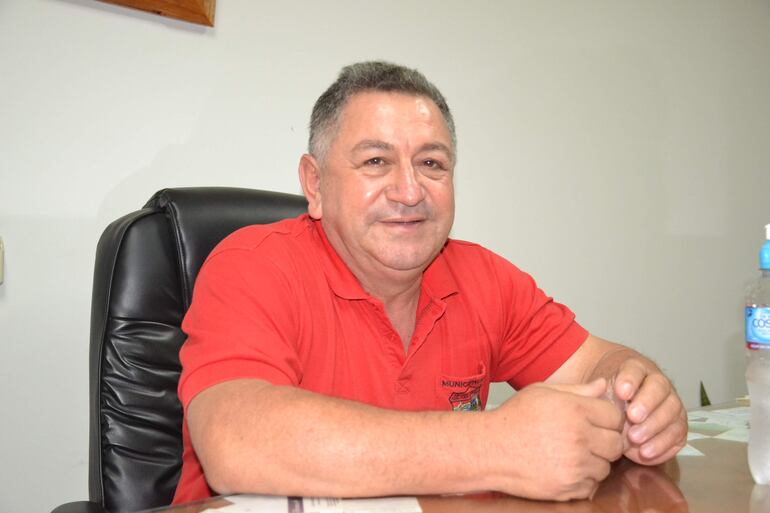 Derlis Molinas (ANR-HC), intendente municipal de San Juan Nepomuceno.