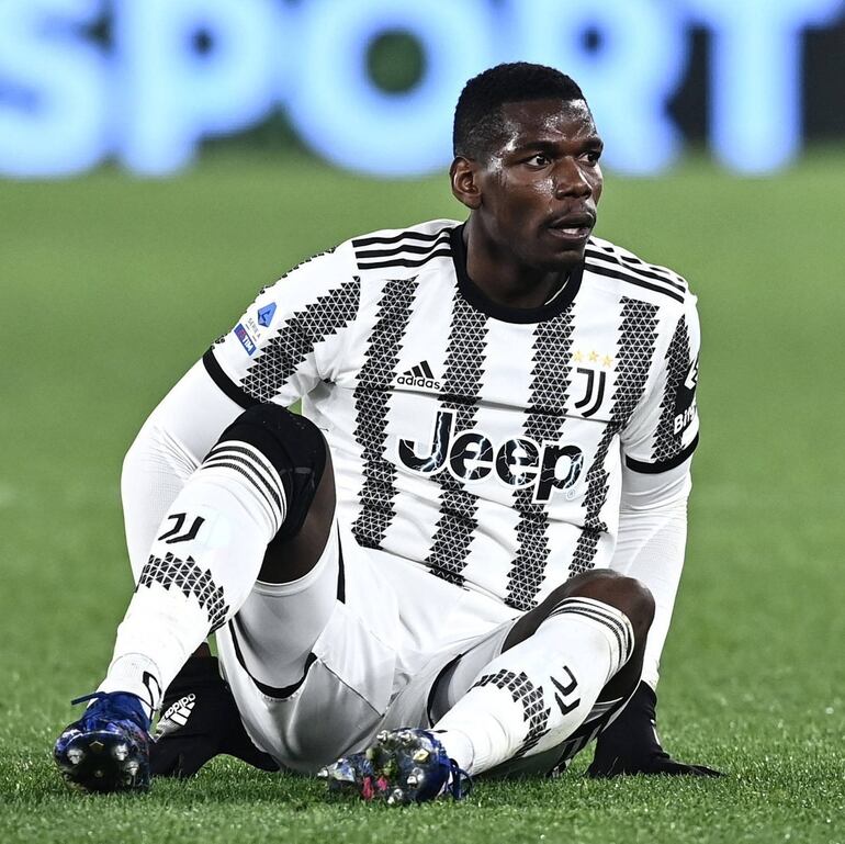 Paul Pogba, jugador francés de la Juventus de Italia