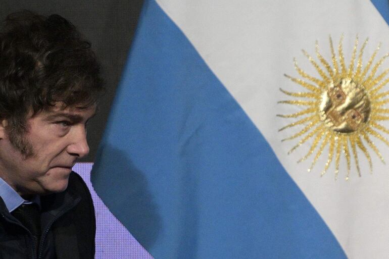 El presidente de Argentina, Javier Milei.