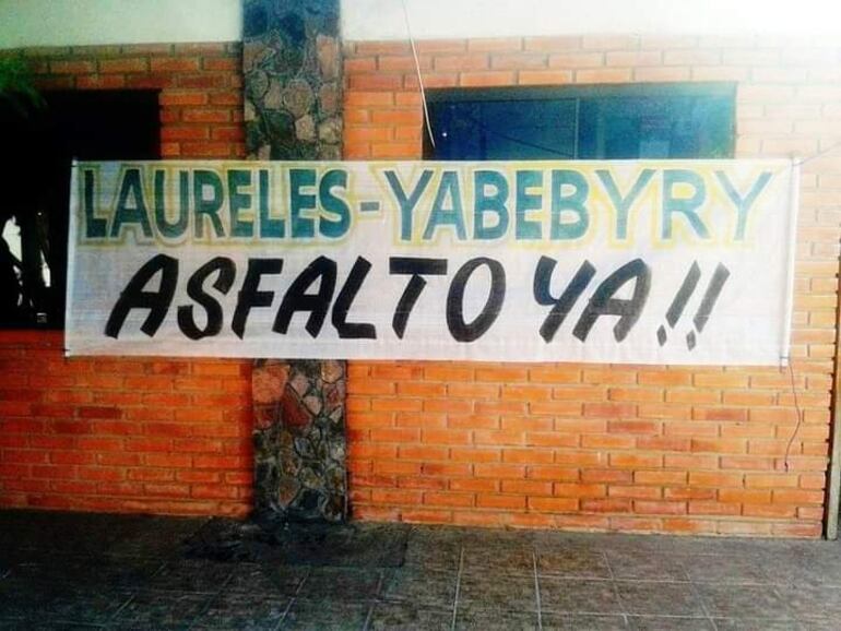 Pasacalles que preparan los pobladores para la manifestación del jueves en Laureles.