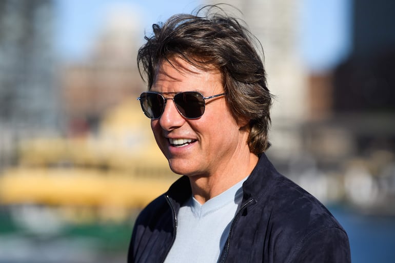 Así de bien luce Tom Cruise un día antes de llegar a los 61 años. (EFE/EPA/BIANCA DE MARCHI)
