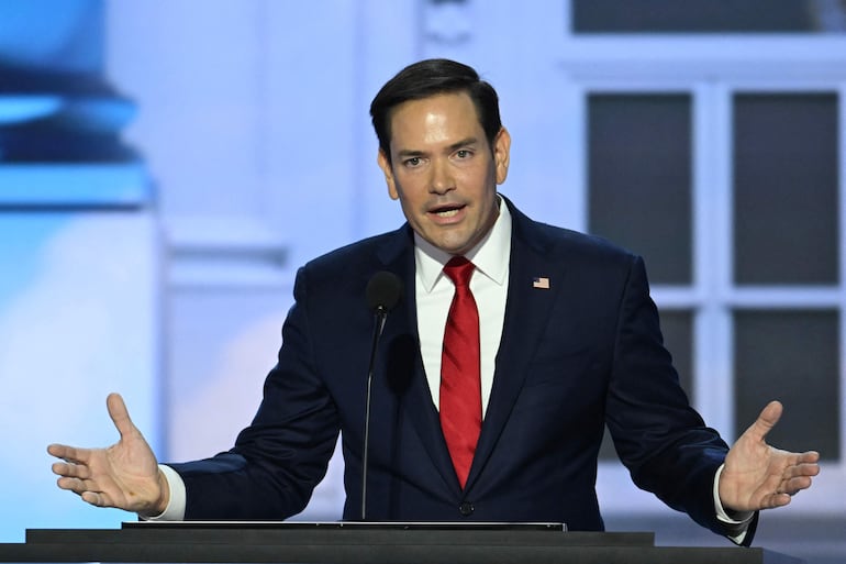 Marco Rubio, elegido por el presidente electo Donald Trump como nuevo secretario de Estado de Estados Unidos.