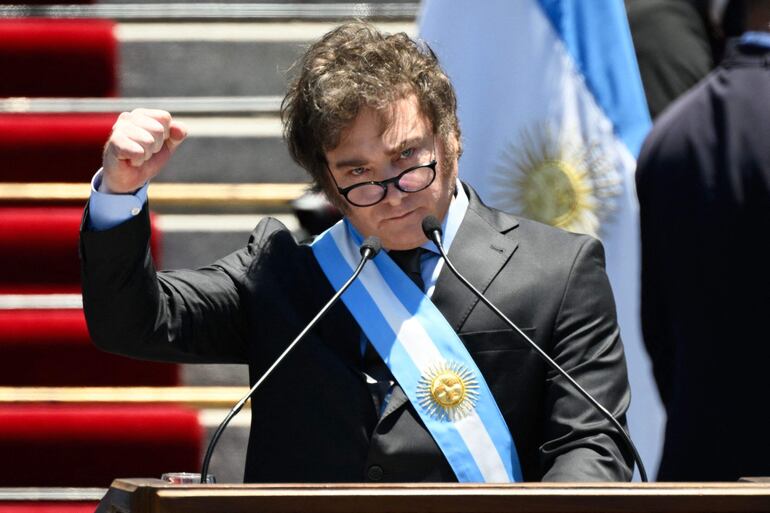 Javier Milei, presidente de Argentina.