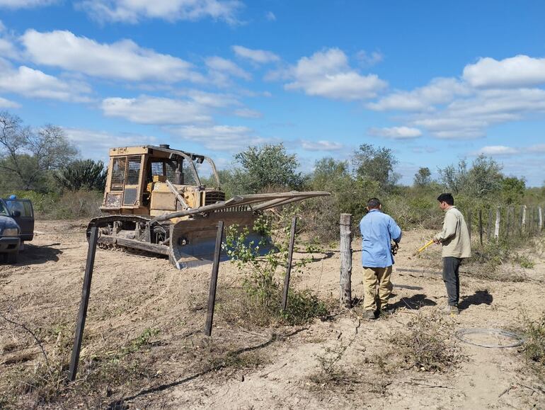 La presunta invasión de propiedad se estaría dando alevosamente en la zona del Pilcomayo.