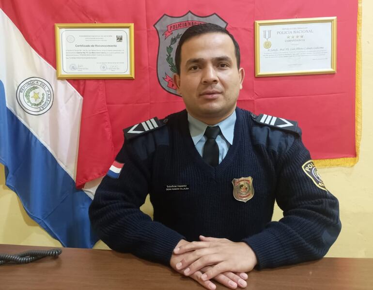 Usan la identidad del suboficial inspector, Dean Villalba, para extorsionar a varias personas en la zona de Concepción.