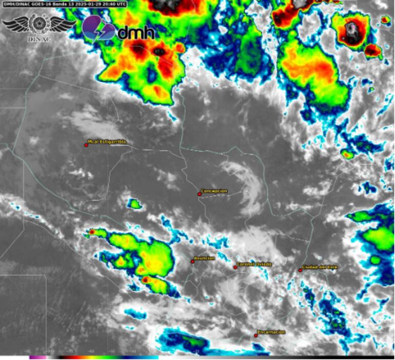 Emiten alerta meteorológica para el Chaco.