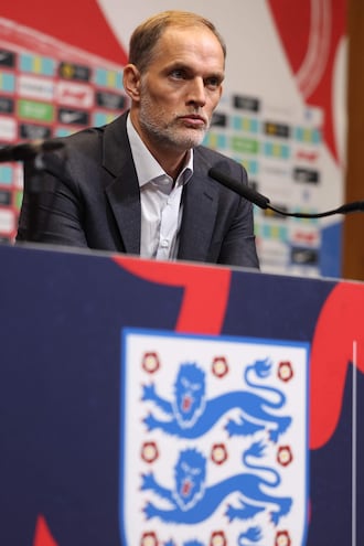 Thomas Tuchel, durante su presentación como nuevo seleccionador inglés, en Londres.