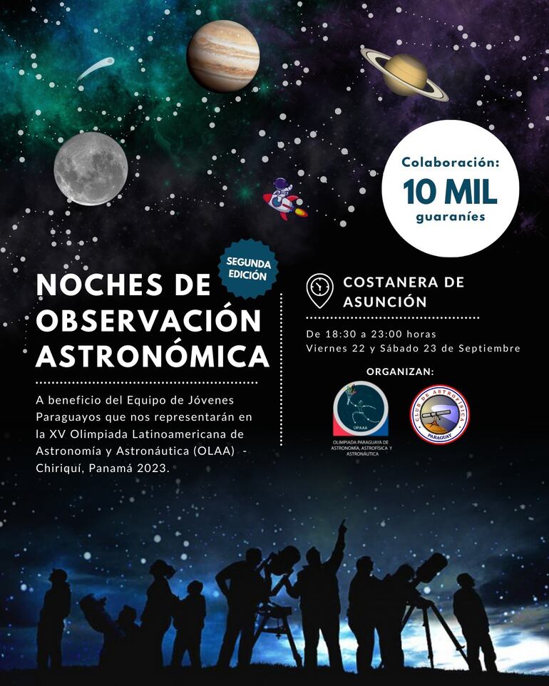 Segunda edición de las "Noches de Observación Astronómica".