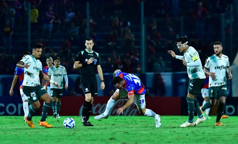 Cerro Porteño vs. Palmeiras en La Nueva Olla.