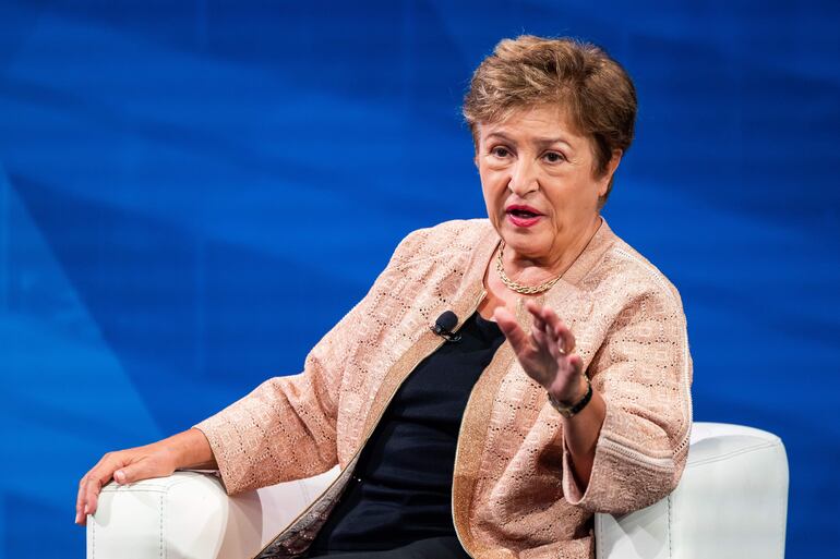 La directora del FMI, Kristalina Georgieva.