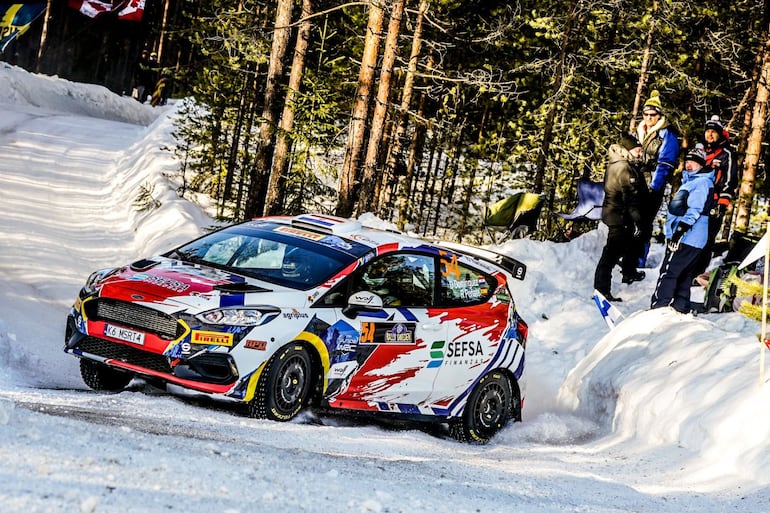 Diego Domínguez Bejarano correrá en Finlandia este fin de semana, mirando al WRC de Suecia.