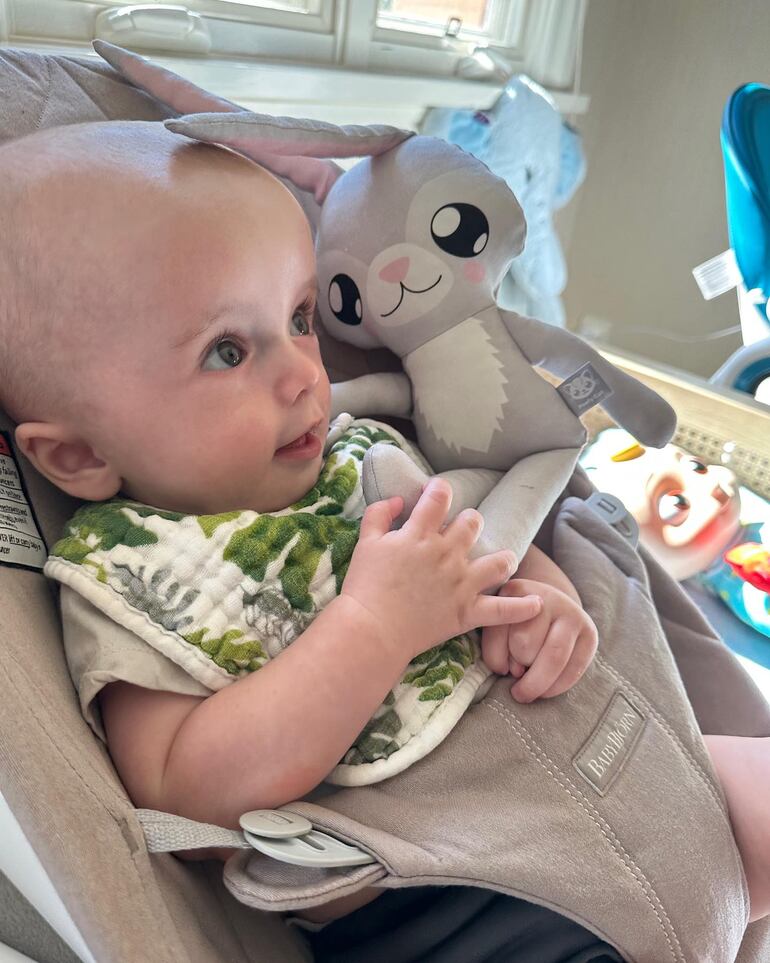 Phoenix Barron Hilton Reum ya tiene siete meses. (Instagram/Paris Hilton)