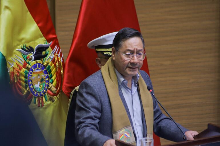 El presidente boliviano, Luis Arce.