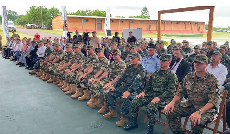 Celebran sexto aniversario del Batallón de Inteligencia Militar en Arroyito