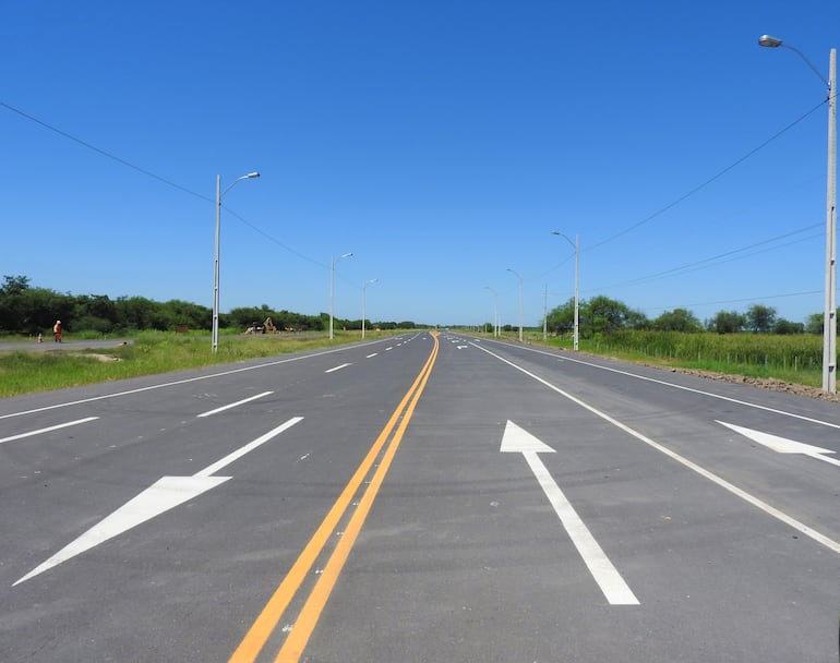 Varios tramos del sector nuevo de la ruta Transchaco ya se encuentran habilitados.