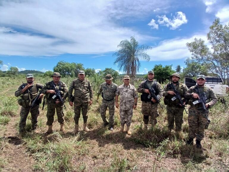 Personal de la de la Brigada Antiabigeato y la Unidad Táctica Policial, realizaron el procedimiento.