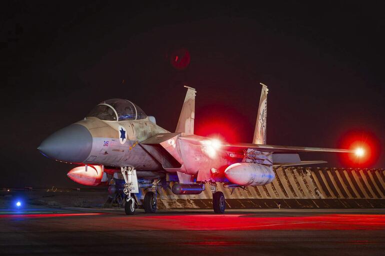 Pilotos del Ejército de Israel.