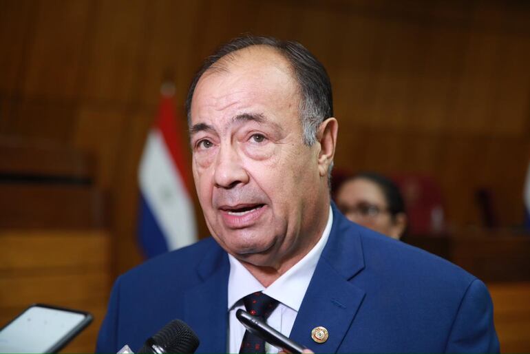 Juan Afara. Foto prensa Senado.