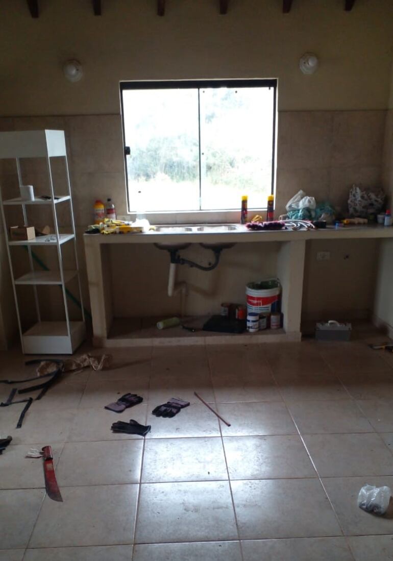 Vaciaron la vivienda de un alemán residente en Coronel Bogado.