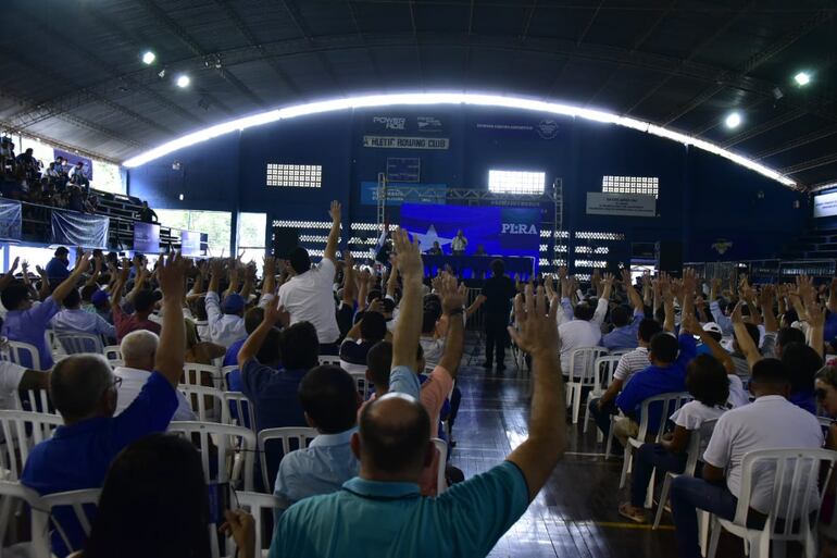 Inicio de la convención del PLRA este domingo.