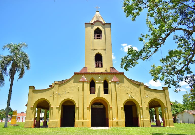 Fachada de la parroquia “Señor Crucificado de la Buena Esperanza” de Borja.