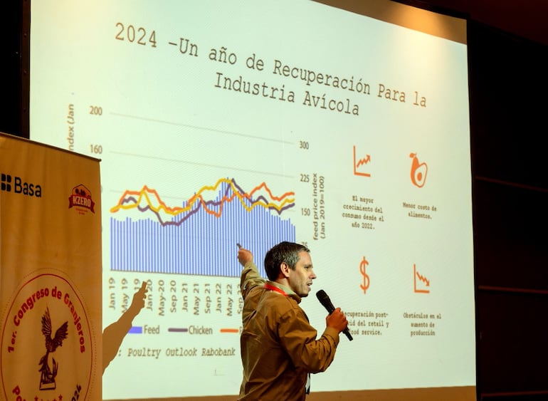 Una jornada de especialización se brindó en el marco del 1er. Congreso de Granjeros Pollpar - BASA 2024.