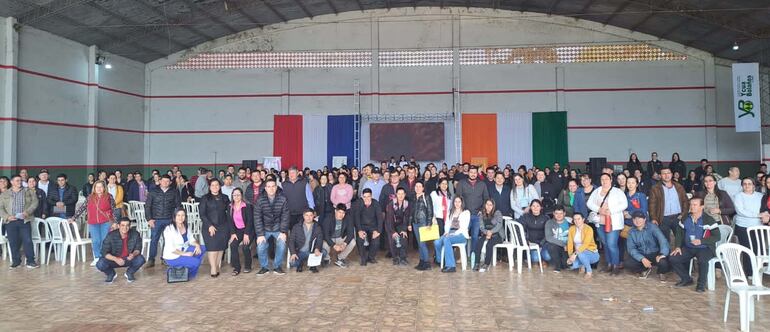 El gran equipo de la Promo 83 y colaboradores en San Juan Nepomuceno.