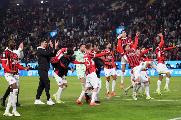 AC Milan se consagró como el supercampeón de Italia