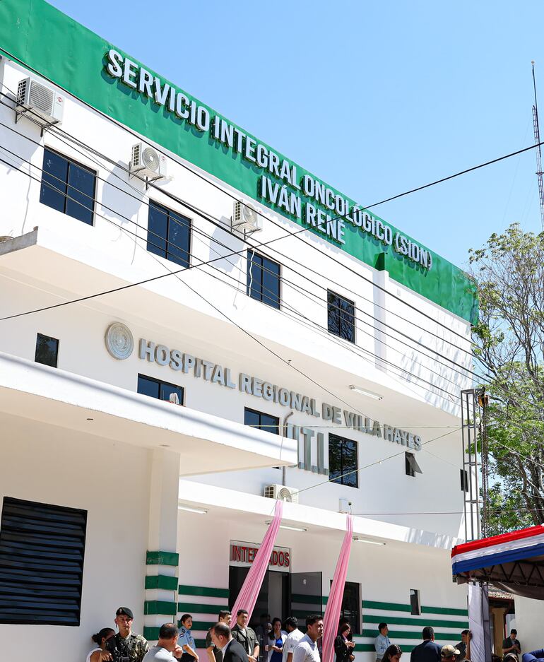 Servicio Integral Oncológico, pabellón Iván René, del Hospital Regional de Villa Hayes, Presidente Hayes.