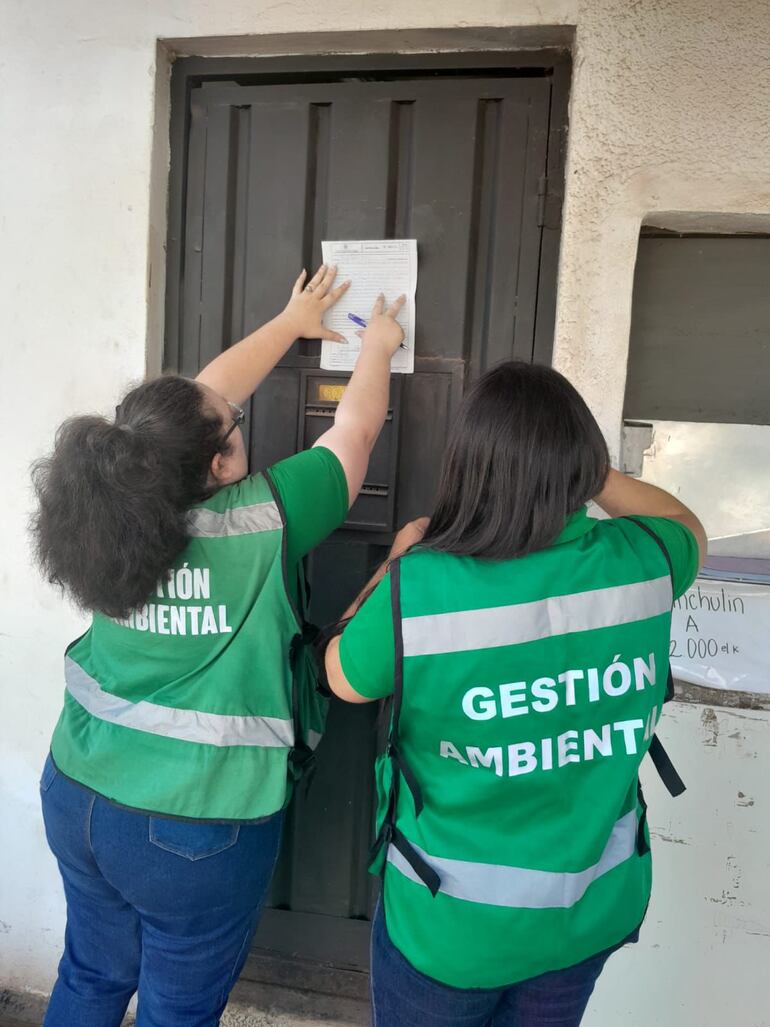 La Gestión Ambiental notificó ayer a frigoríficos, graserías y curtiembres en la zona de Tablada Nueva.