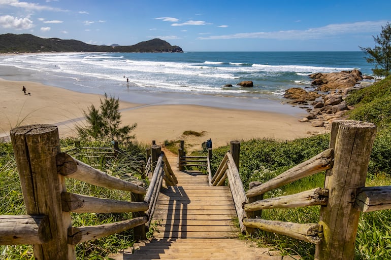 Praia do Rosa, Santa Catarina, Brasil.