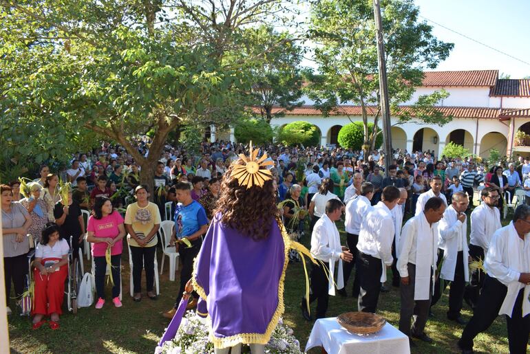 Mons. Celestino Ocampo Gaona, que los fieles sigan el ejemplo de Jesús de servir y no traicionarlo aferrándose al poder y a cometiendo injusticia.