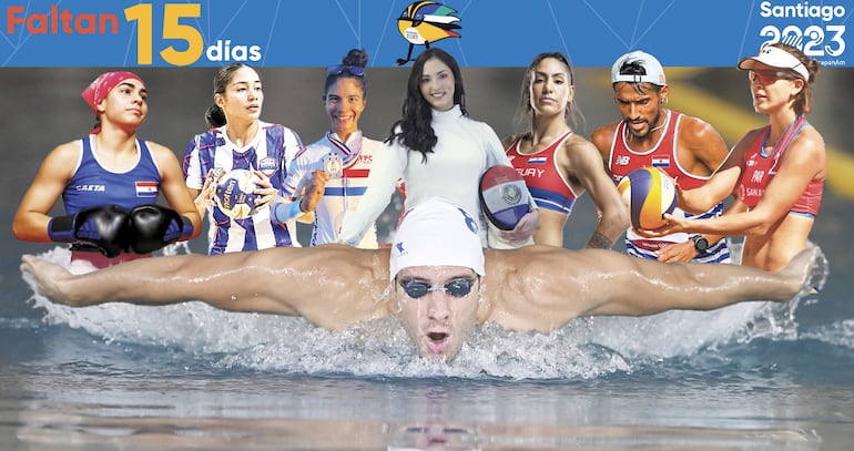 El Team Paraguay se alista para lo que será su competencia en los Juegos Panamericanos Santiago 2023.