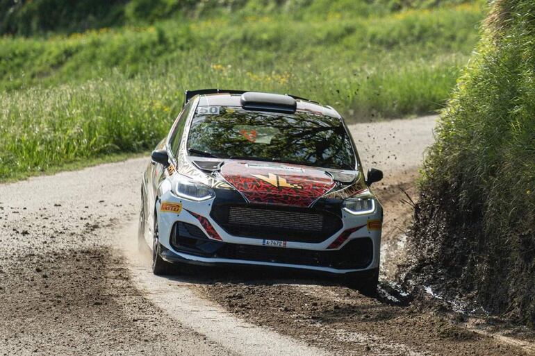 Diego Domínguez Bejarano y Rogelio Peñate, a bordo del Ford Fiesta Rally3, triunfaron meritoriamente en la clase RC3N.